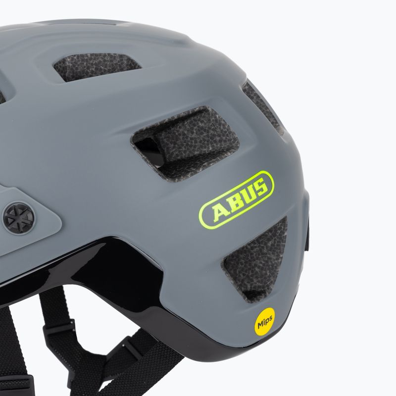 Kask rowerowy ABUS MoDrop MIPS concrete grey 7