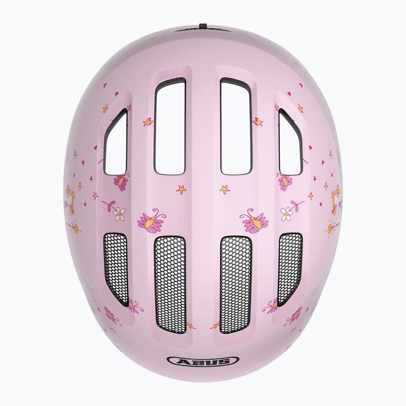 Kask rowerowy dziecięcy ABUS Smiley 3.0 rose princess 6