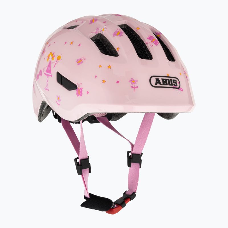 Kask rowerowy dziecięcy ABUS Smiley 3.0 rose princess