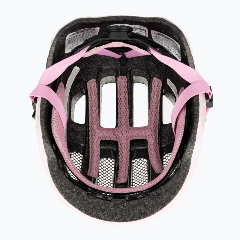 Kask rowerowy dziecięcy ABUS Smiley 3.0 rose princess 5