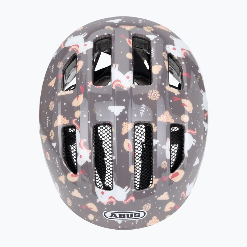 Kask rowerowy dziecięcy ABUS Smiley 3.0 grey horse 6
