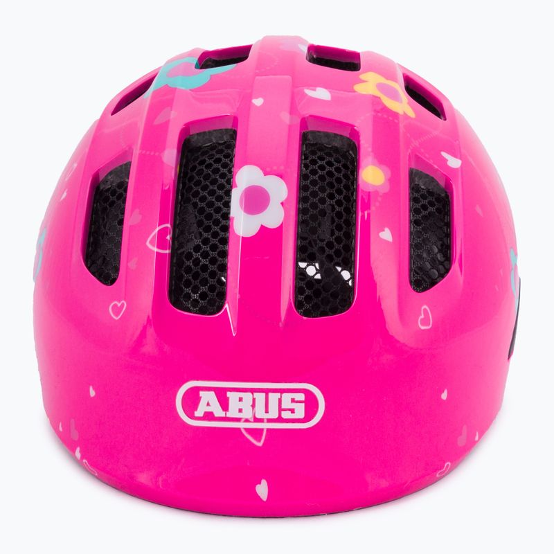 Kask rowerowy dziecięcy ABUS Smiley 3.0 pink butterfly 2