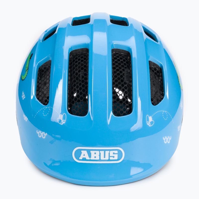 Kask rowerowy dziecięcy ABUS Smiley 3.0 blue croco 2