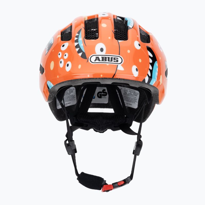 Kask rowerowy dziecięcy ABUS Smiley 3.0 orange monster 2