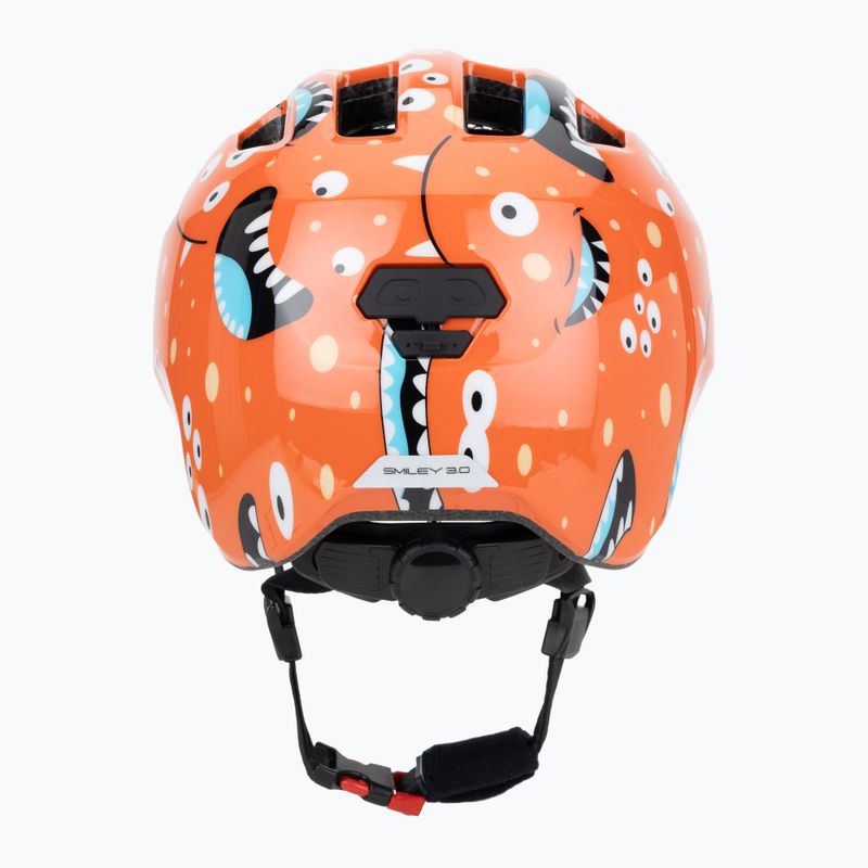 Kask rowerowy dziecięcy ABUS Smiley 3.0 orange monster 4