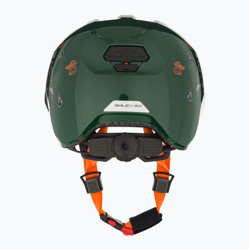 Kask rowerowy dziecięcy ABUS Smiley 3.0 green robo 3