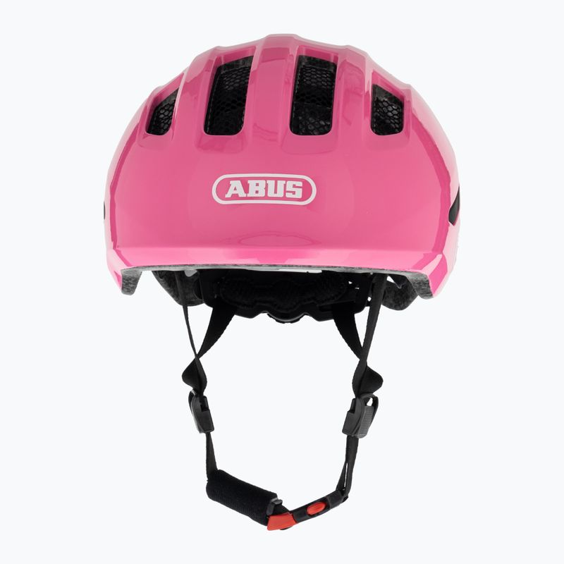 Kask rowerowy dziecięcy ABUS Smiley 3.0 shiny pink 2