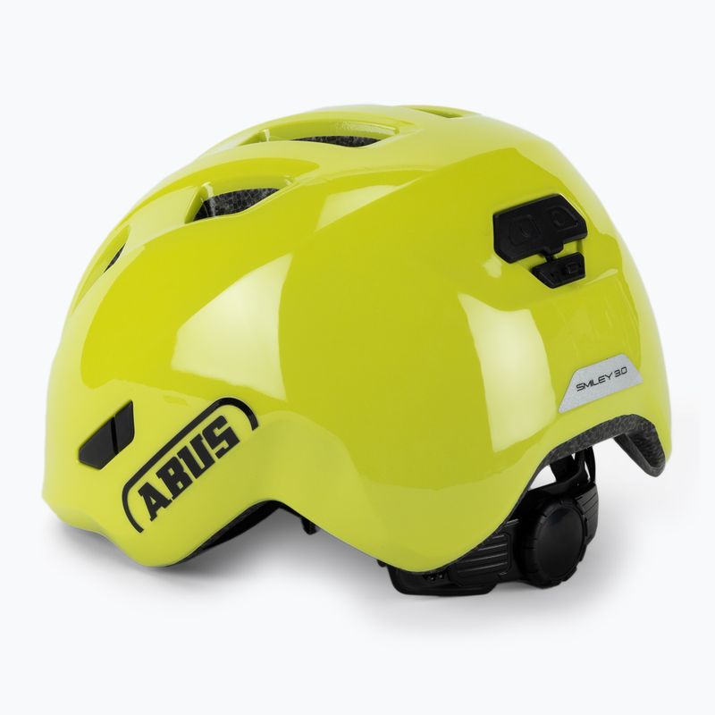 Kask rowerowy dziecięcy ABUS Smiley 3.0 shiny yellow 4