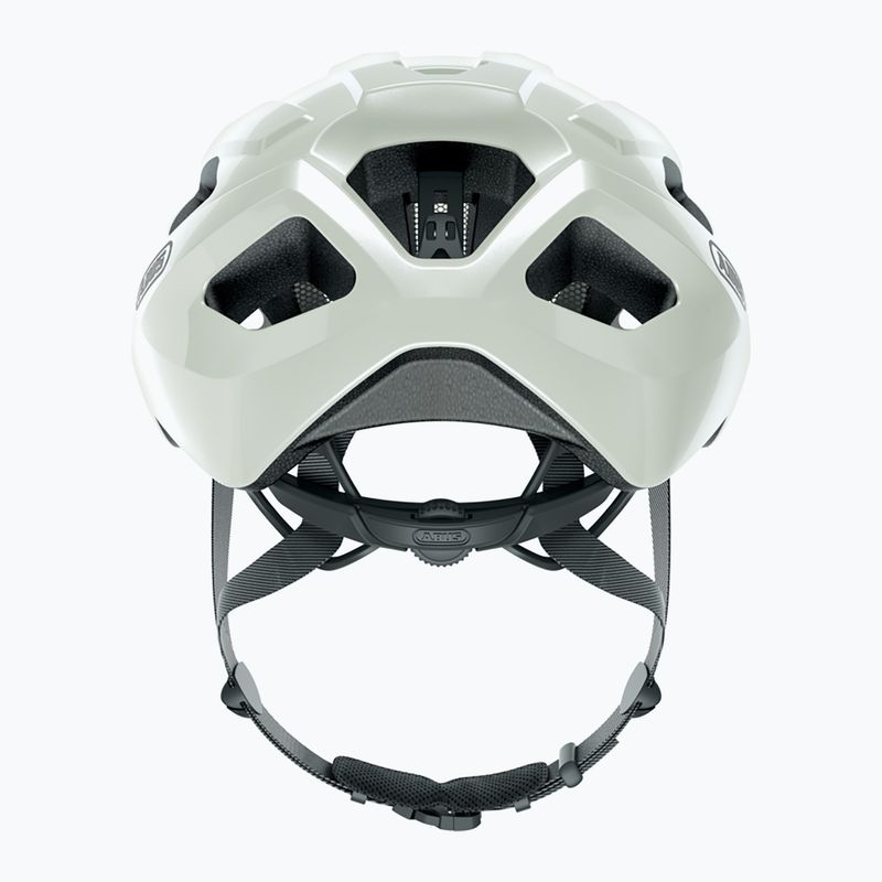 Kask rowerowy ABUS Macator pearl white 9