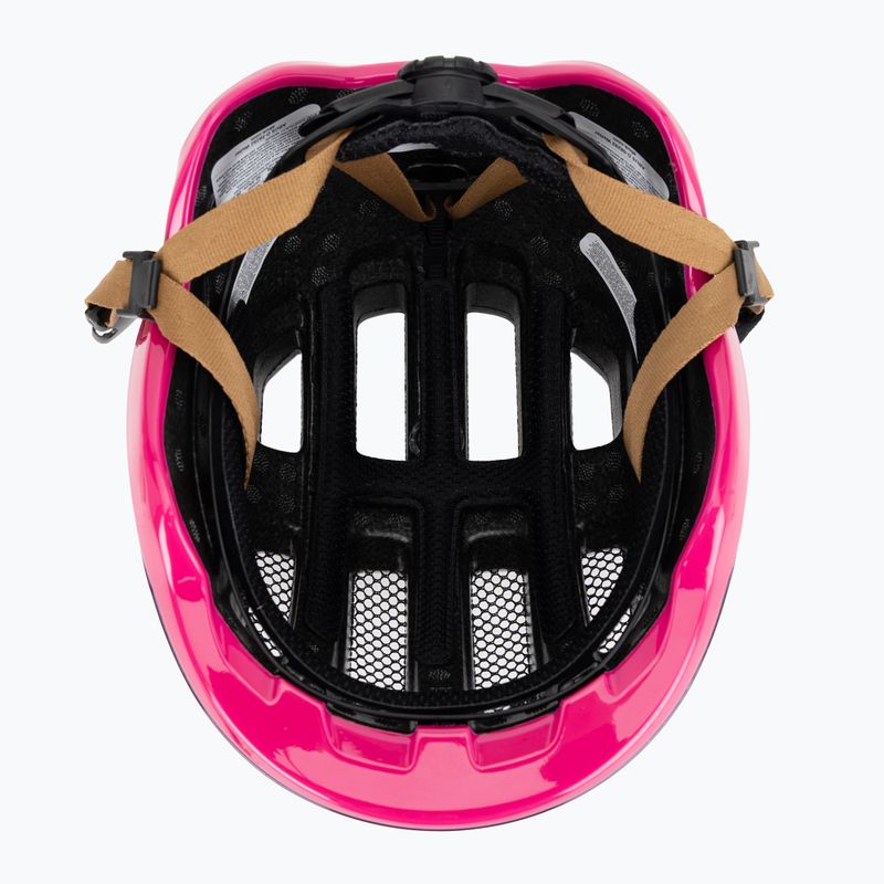 Kask rowerowy dziecięcy ABUS Smiley 3.0 ACE LED royal purple 5