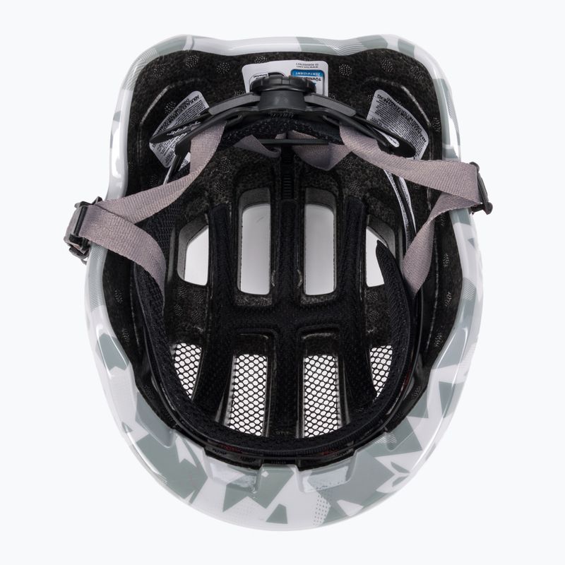 Kask rowerowy dziecięcy ABUS Smiley 3.0 ACE LED shiny white 5