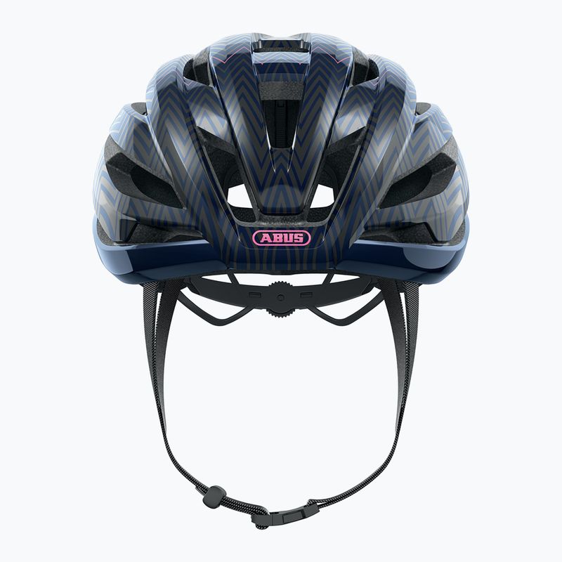 Kask rowerowy ABUS StormChaser zigzag blue 4