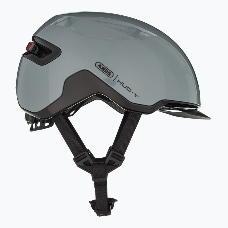 Kask rowerowy ABUS Hud-y race grey 4