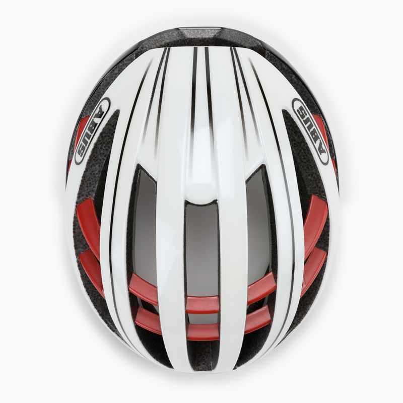 Kask rowerowy ABUS Aventor blaze red 6