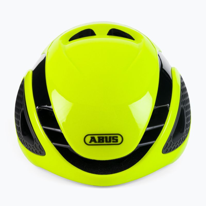 Kask rowerowy ABUS GameChanger neon yellow 2