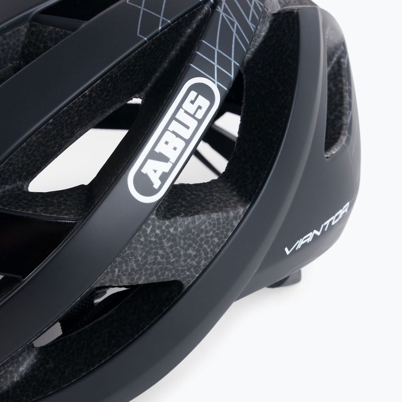 Kask rowerowy ABUS Viantor velvet black 7