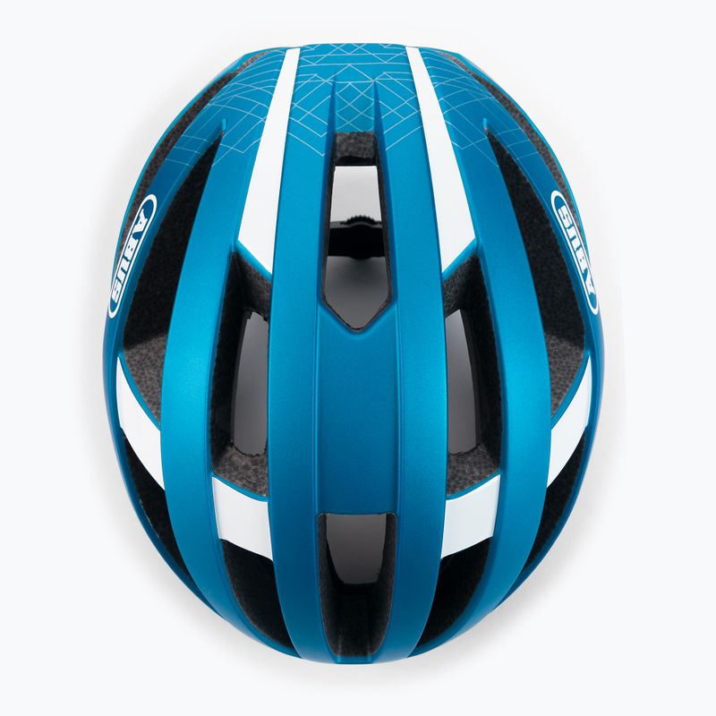 Kask rowerowy ABUS Viantor steel blue 6