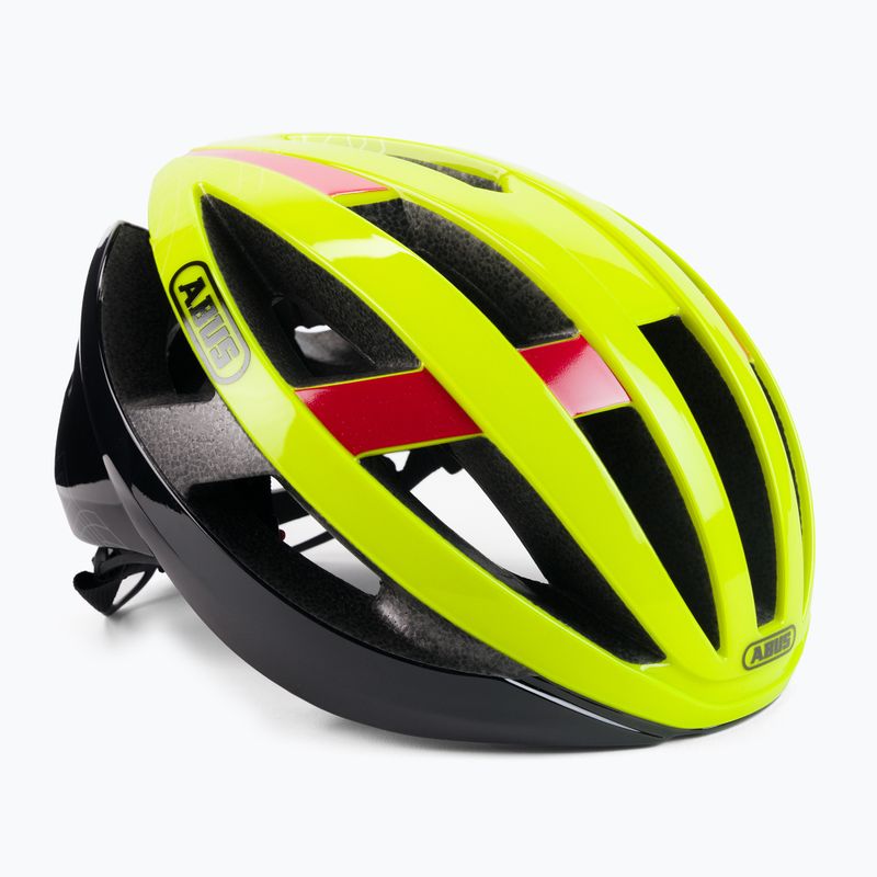 Kask rowerowy ABUS Viantor neon yellow