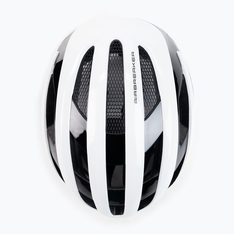 Kask rowerowy ABUS AirBreaker polar white 6