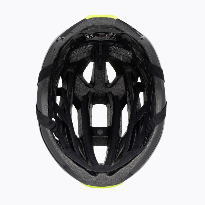 Kask rowerowy ABUS StormChaser neon yellow 2