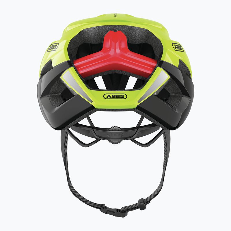 Kask rowerowy ABUS StormChaser neon yellow 5