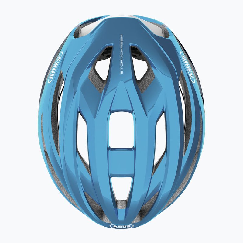 Kask rowerowy ABUS StormChaser steel blue 6