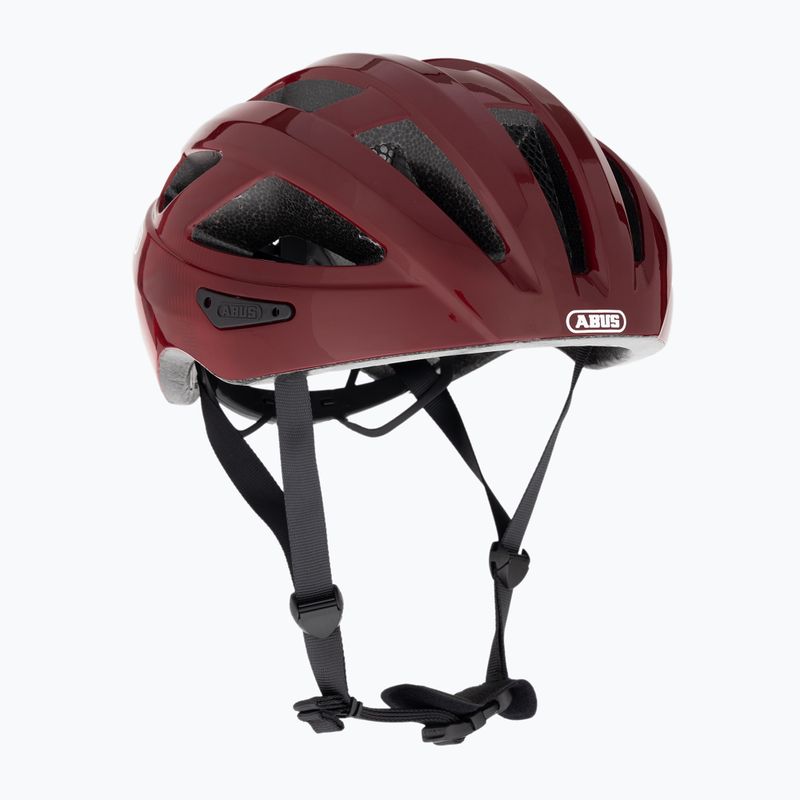 Kask rowerowy ABUS Macator bordeaux red