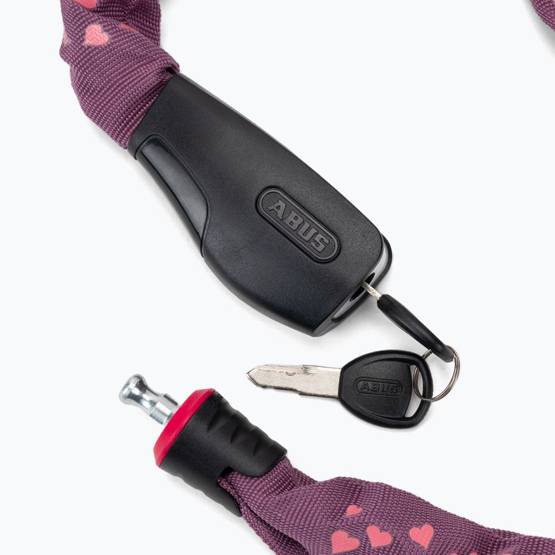 Zapięcie rowerowe ABUS Catena 6806K/75 cherry heart 3