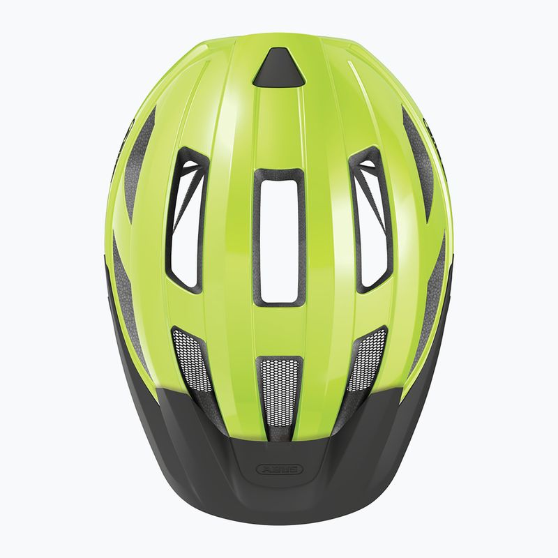 Kask rowerowy ABUS Macator Mips signal yellow 4