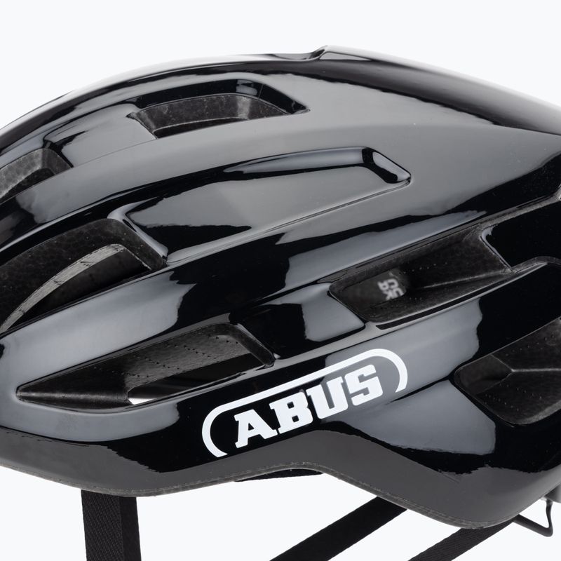 Kask rowerowy ABUS PowerDome shiny black 7