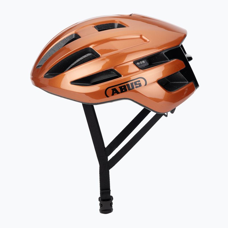 Kask rowerowy ABUS PowerDome goldfish orange 3