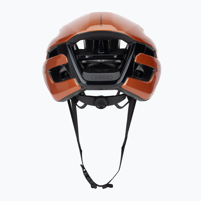 Kask rowerowy ABUS PowerDome goldfish orange 4
