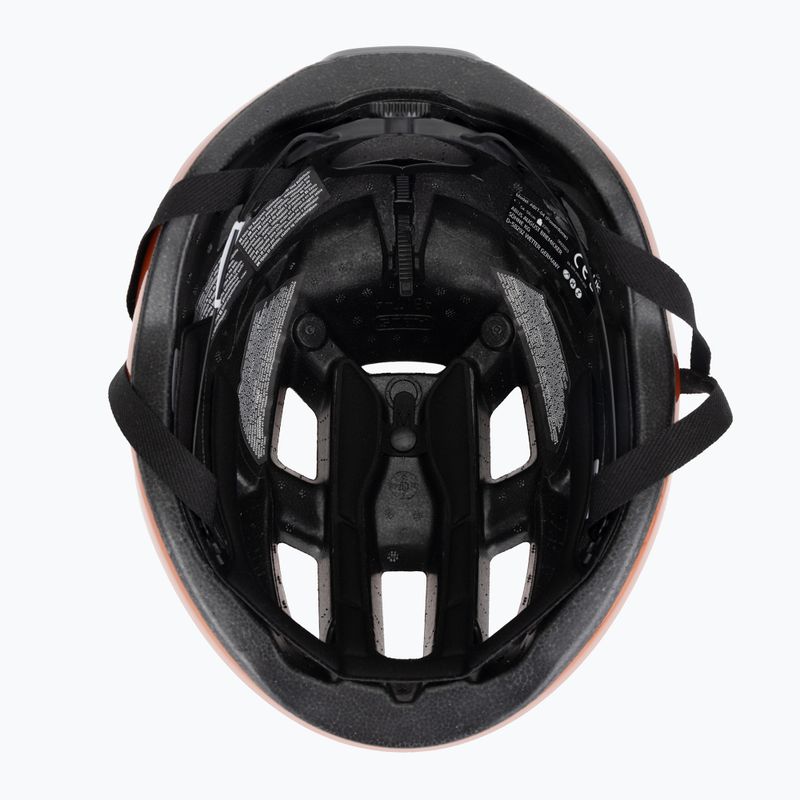 Kask rowerowy ABUS PowerDome goldfish orange 5