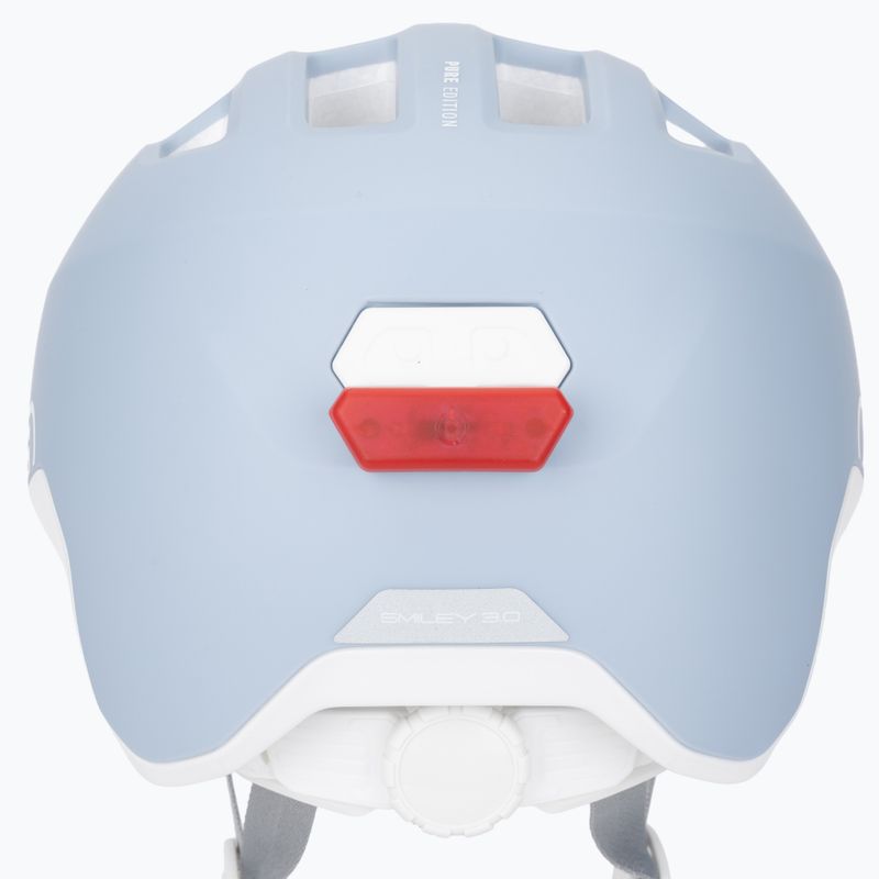 Kask rowerowy dziecięcy ABUS Smiley 3.0 ACE LED pure aqua 9