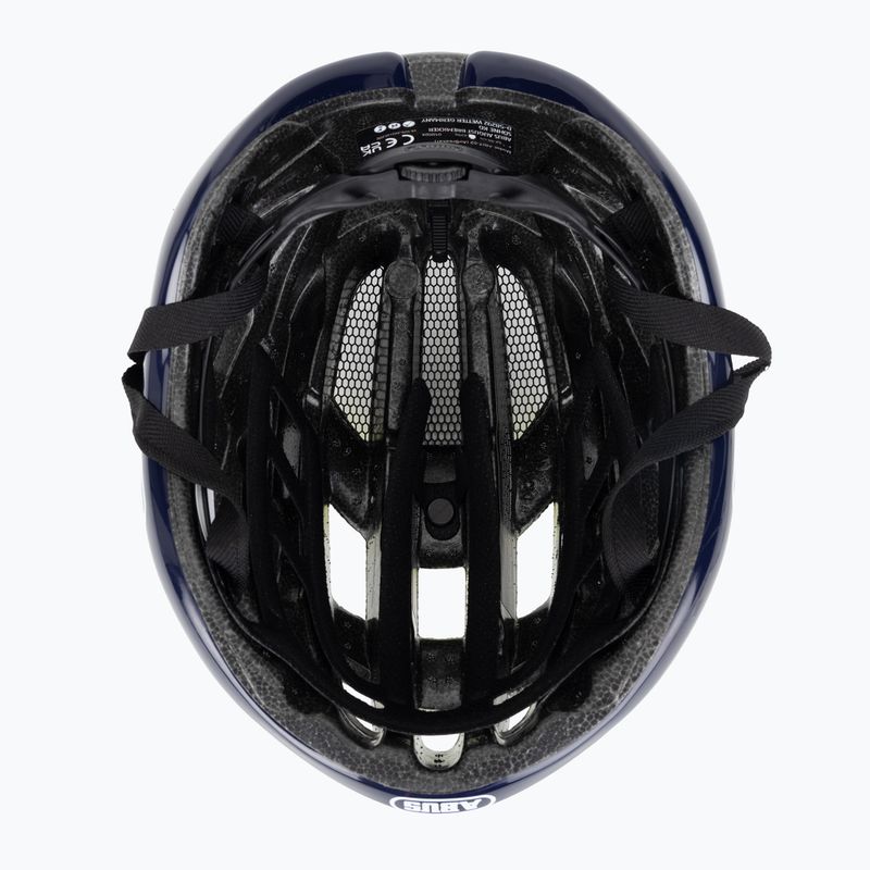 Kask rowerowy ABUS AirBreaker Movistar Team 24 navy/yellow/white 5