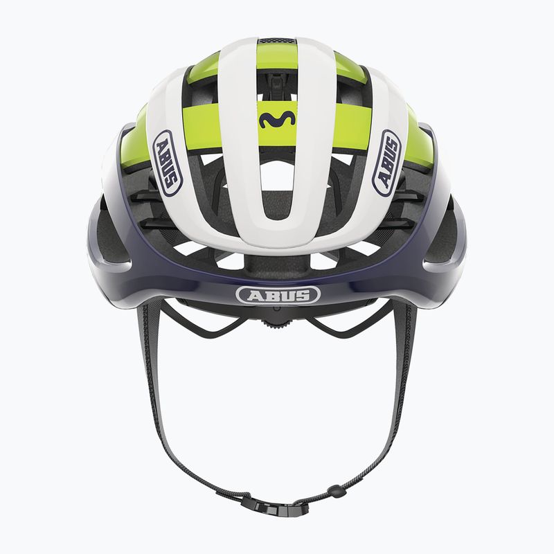 Kask rowerowy ABUS AirBreaker Movistar Team 24 navy/yellow/white 2