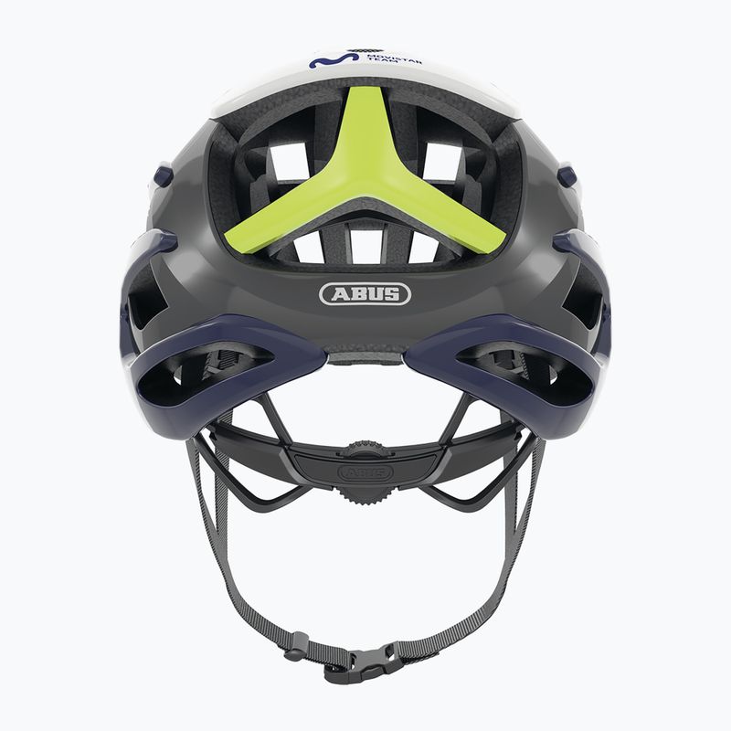 Kask rowerowy ABUS AirBreaker Movistar Team 24 navy/yellow/white 3