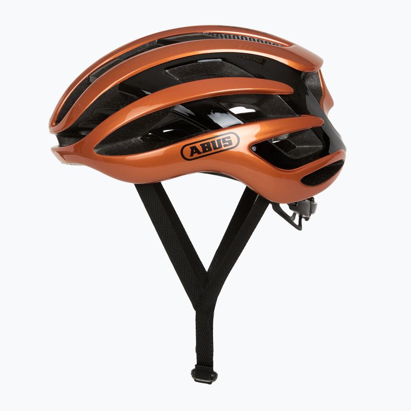 Kask rowerowy ABUS AirBreaker goldfish orange 3