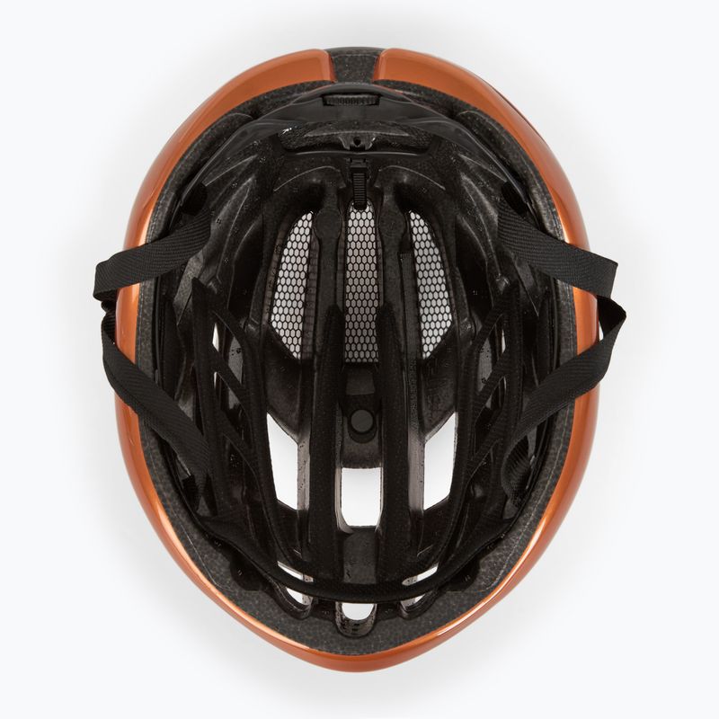 Kask rowerowy ABUS AirBreaker goldfish orange 5