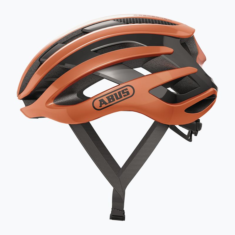 Kask rowerowy ABUS AirBreaker goldfish orange 2