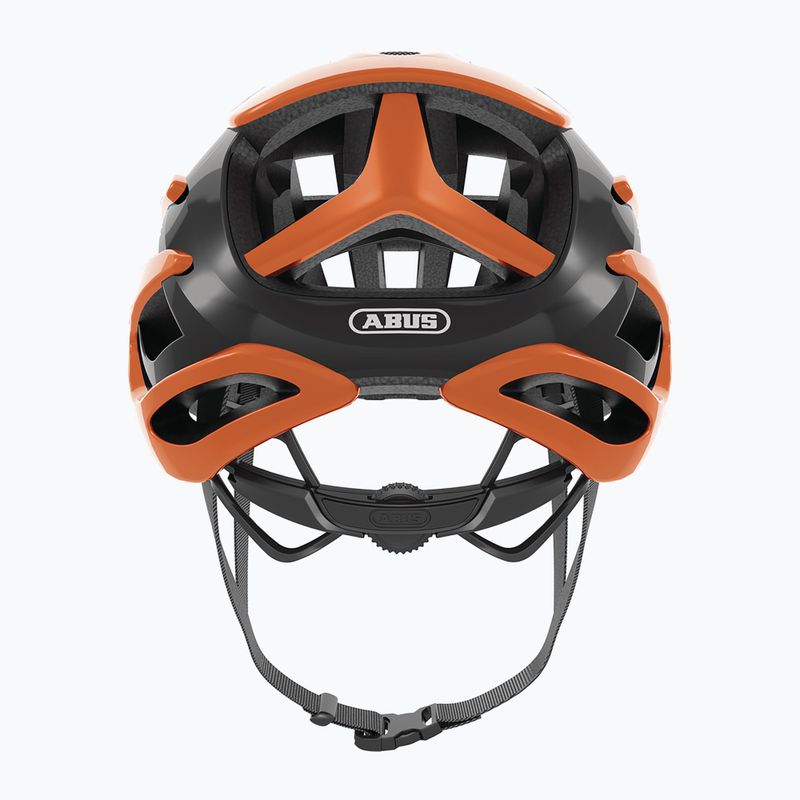 Kask rowerowy ABUS AirBreaker goldfish orange 4