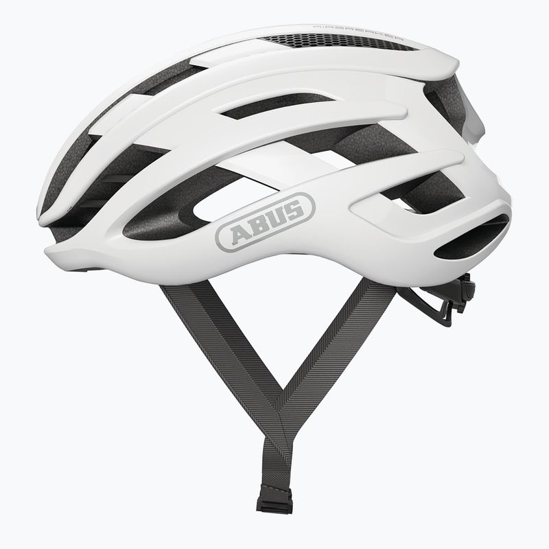 Kask rowerowy ABUS AirBreaker polar white matt