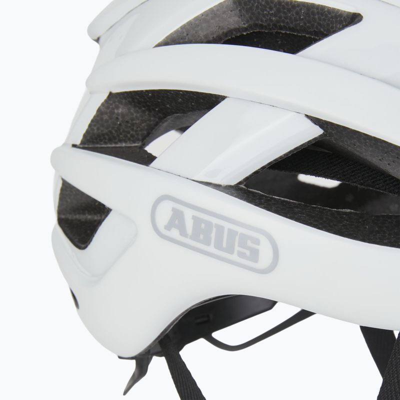 Kask rowerowy ABUS AirBreaker polar white matt 7