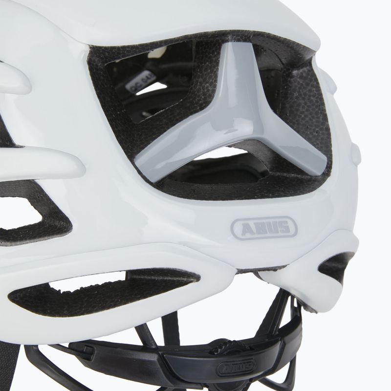 Kask rowerowy ABUS AirBreaker polar white matt 8