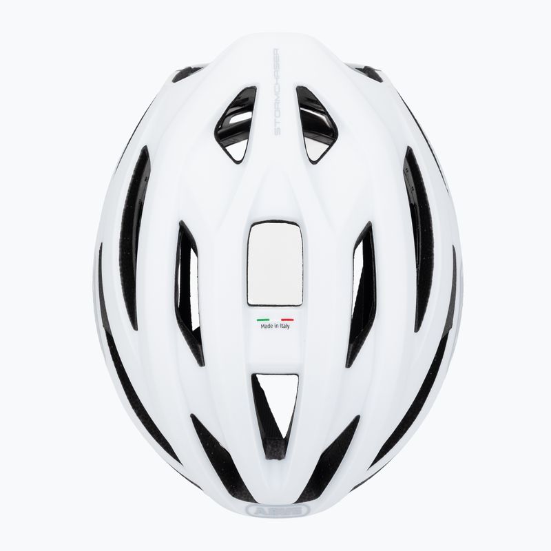 Kask rowerowy ABUS StormChaser Ace polar white 6