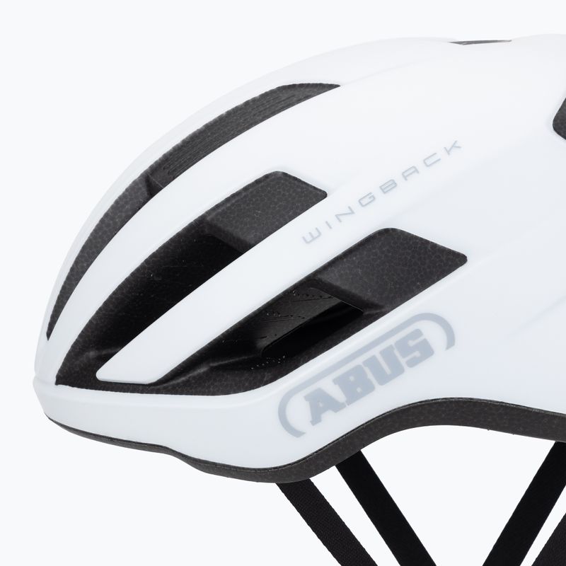 Kask rowerowy ABUS Wingback polar white 7