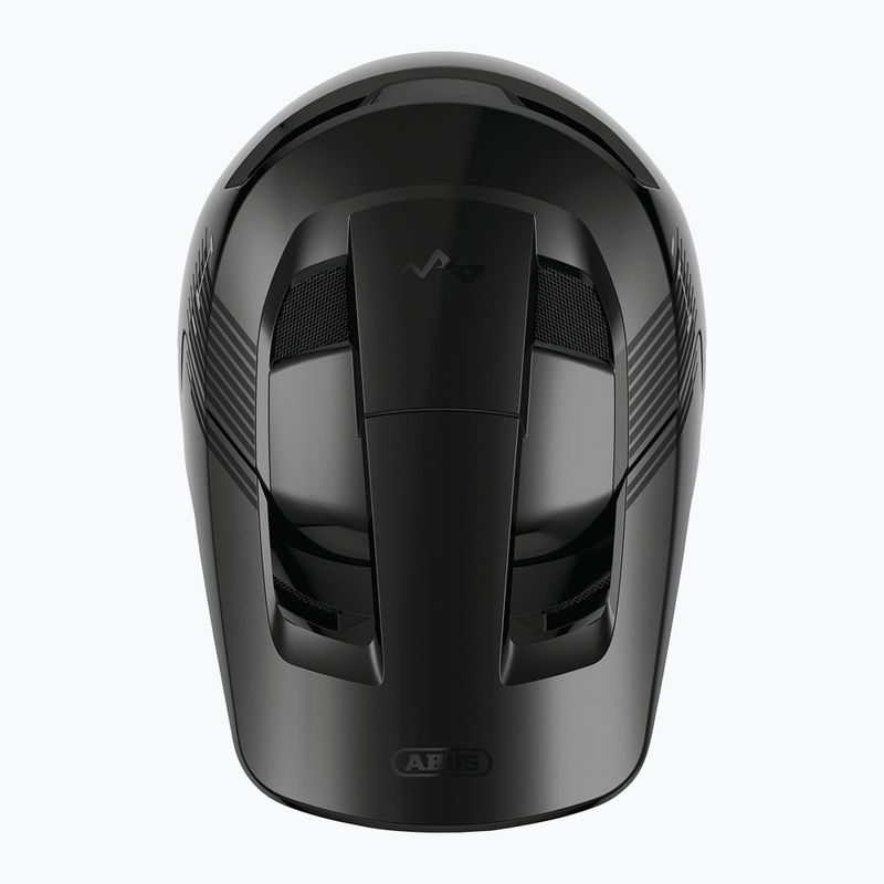 Kask rowerowy ABUS Hidrop shiny black 7