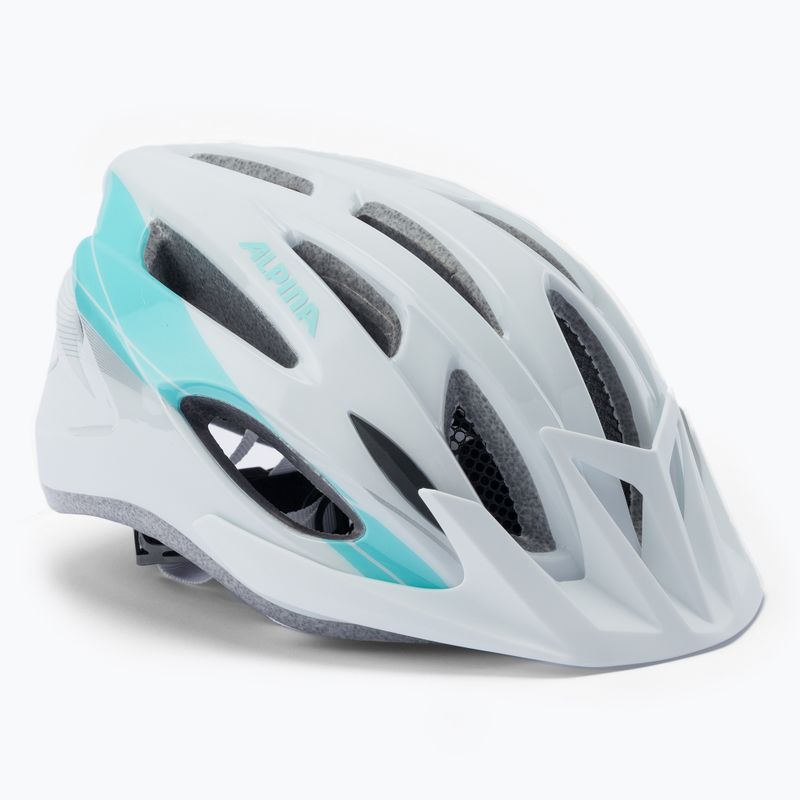 Kask rowerowy Alpina MTB 17 white/light blue