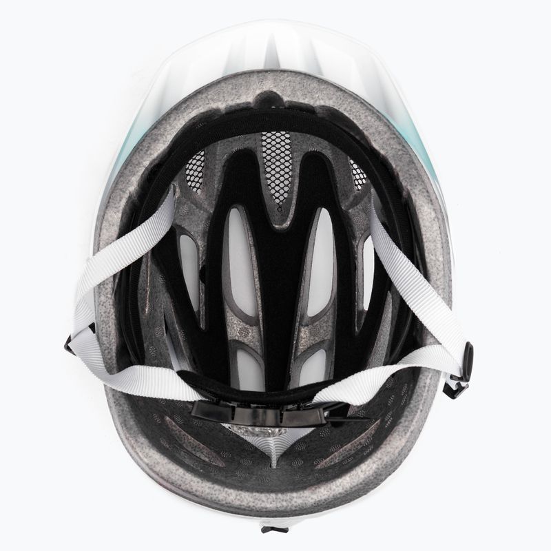 Kask rowerowy Alpina MTB 17 white/light blue 5