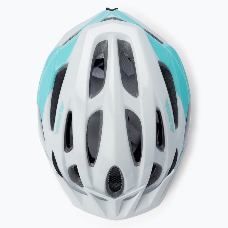 Kask rowerowy Alpina MTB 17 white/light blue 6